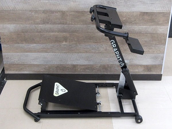 GRAPHT グラフト 武者震 REVOLUTION コントローラ用スタンド+マットレス ドライビングシミュレーター ハンコンスタンド - 安心保証・業界最安値の販売 福助