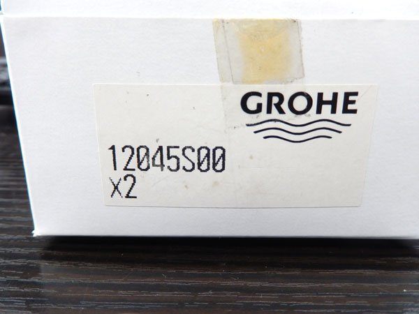 GROHE(グローエ) パーツ 水栓金具 インレット 12045S00 クローム ドイツ製 - 安心保証・業界最安値の販売 福助