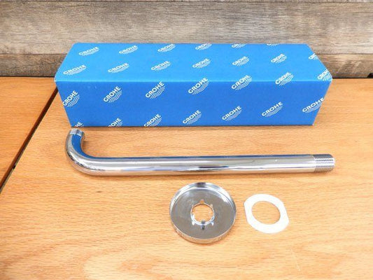 GROHE(グローエ) モダン シャワーアーム(282mm) 28576000 クローム ドイツ製 - 安心保証・業界最安値の販売 福助