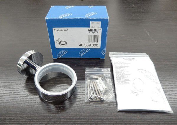 GROHE(グローエ) エッセンシャル ソープトレイ付きソープトレイホルダー 40369000 クロム仕様 ドイツ製 - 安心保証・業界最安値の販売 福助