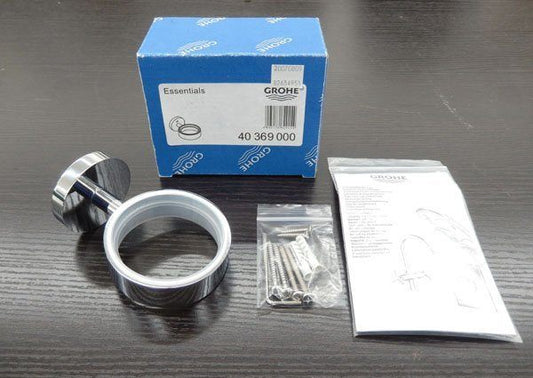 GROHE(グローエ) エッセンシャル ソープトレイ付きソープトレイホルダー 40369000 クロム仕様 ドイツ製 - 安心保証・業界最安値の販売 福助