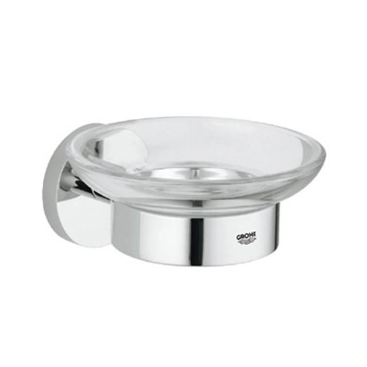 GROHE(グローエ) エッセンシャル ソープトレイ付きソープトレイホルダー 40369000 クロム仕様 ドイツ製 - 安心保証・業界最安値の販売 福助