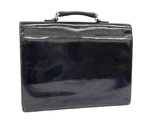 GUCCI(グッチ) パテントレザー メンズ ブリーフケース ブラック 190281 - 安心保証・業界最安値の販売 福助