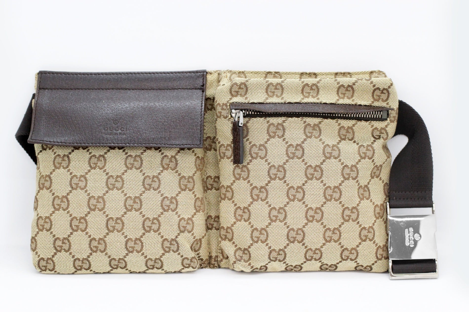 GUCCI(グッチ) ウエストバッグ 28566 GGキャンバス ボディバッグ - 電動工具・楽器・ブランド・住設家電も総合リユース｜リサイクルショップ福助