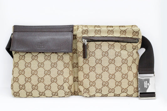 GUCCI(グッチ) ウエストバッグ 28566 GGキャンバス ボディバッグ - 電動工具・楽器・ブランド・住設家電も総合リユース｜リサイクルショップ福助