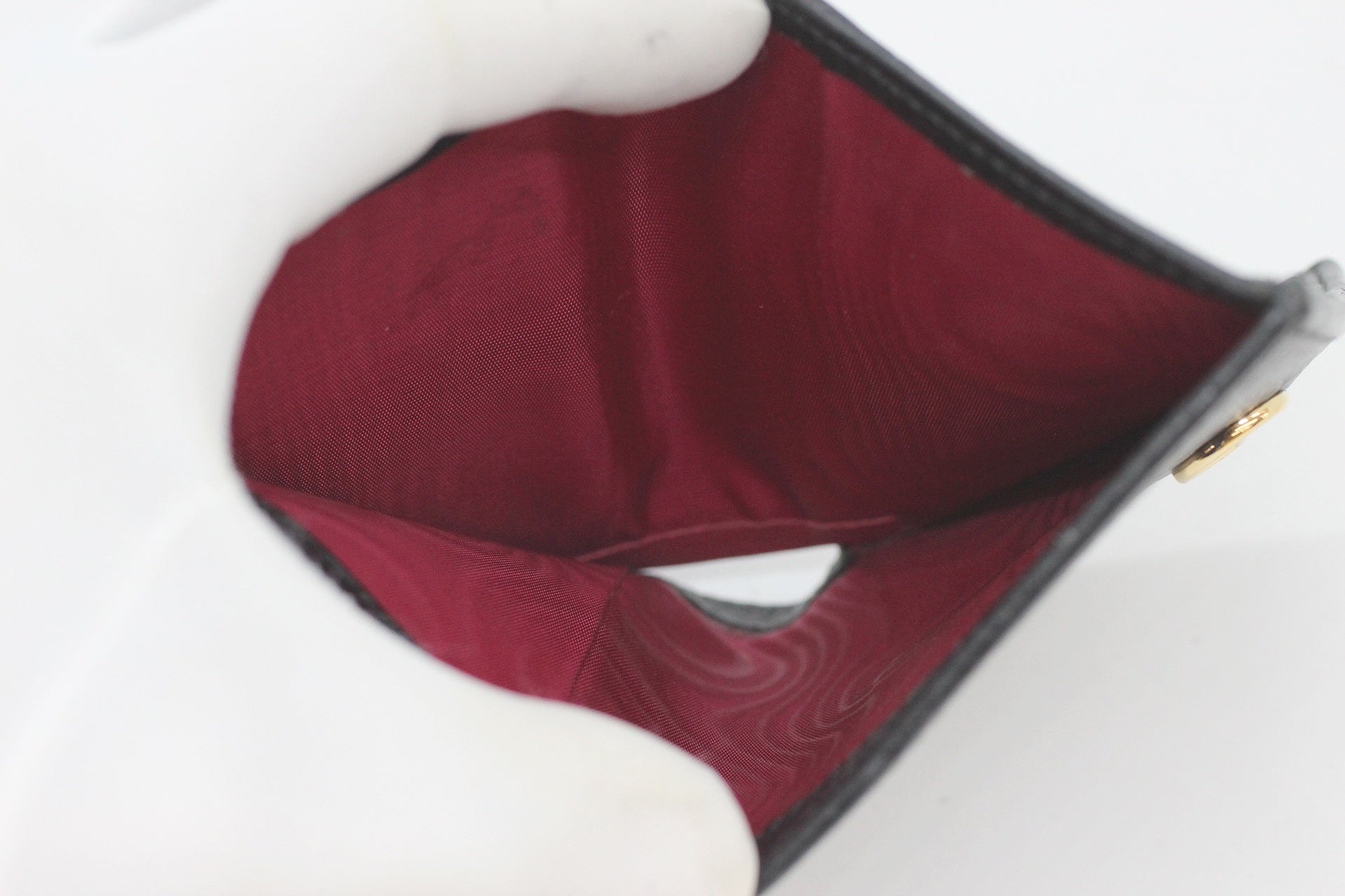 GUCCI(グッチ) コンパクトウォレット 772738 AAC1P 1061 ダブルG 二つ折りウォレット 日本限定モデル - 安心保証・業界最安値の販売 福助