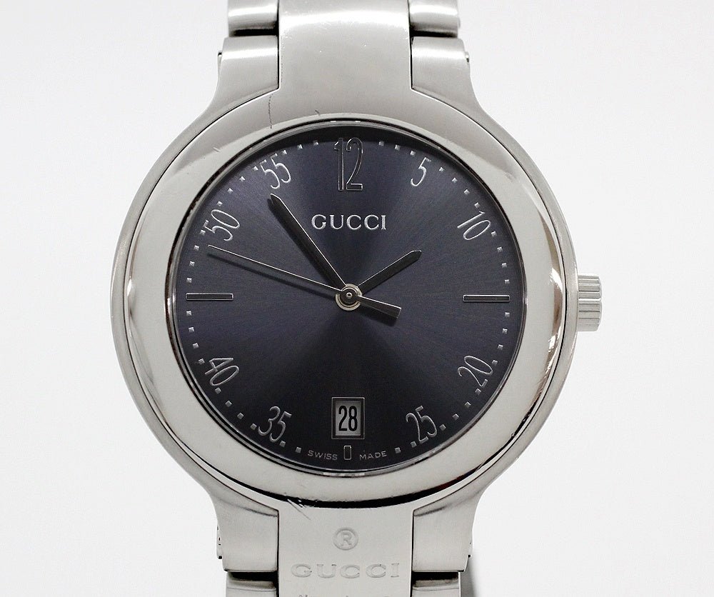 GUCCI(グッチ) 8900M メンズクォーツウォッチ 腕時計 SS グレー文字盤 - 電動工具・楽器・ブランド・住設家電も総合リユース｜リサイクルショップ福助