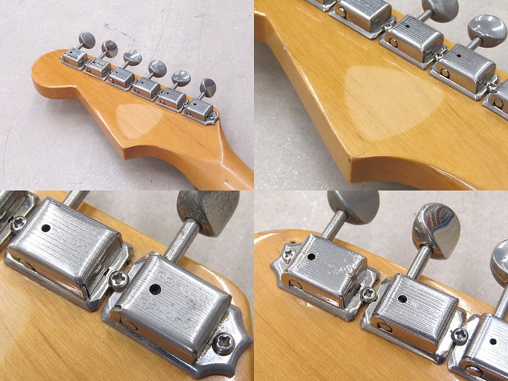 Guyatone グヤトーン CUSTOM ストラトタイプ ギター 希少なローズ指板個体 ペグ/PU交換有 - 安心保証・業界最安値の販売 福助