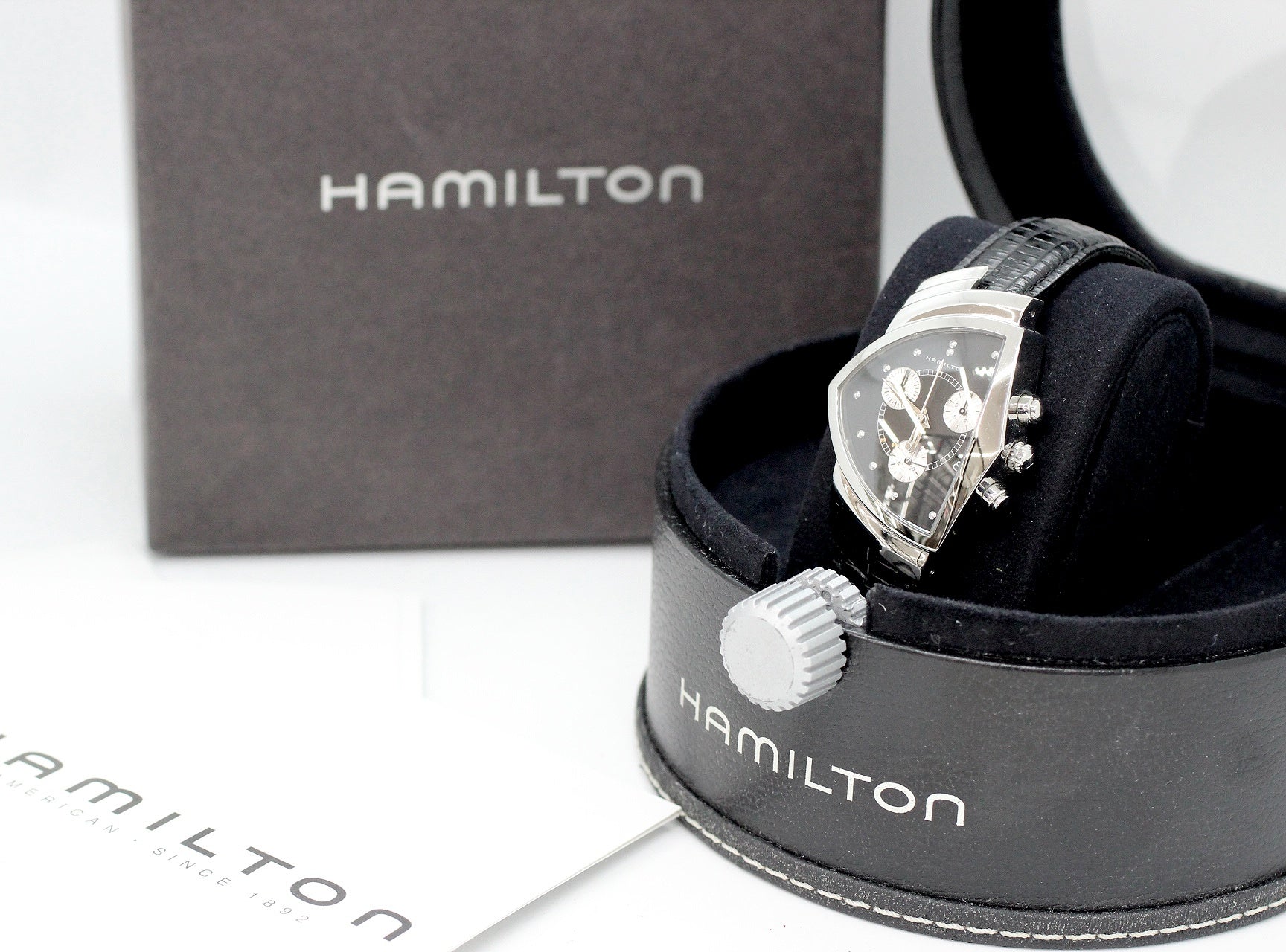 HAMILTON(ハミルトン) ベンチュラ クロノグラフ クオーツ メンズ 6345 - 安心保証・業界最安値の販売 福助