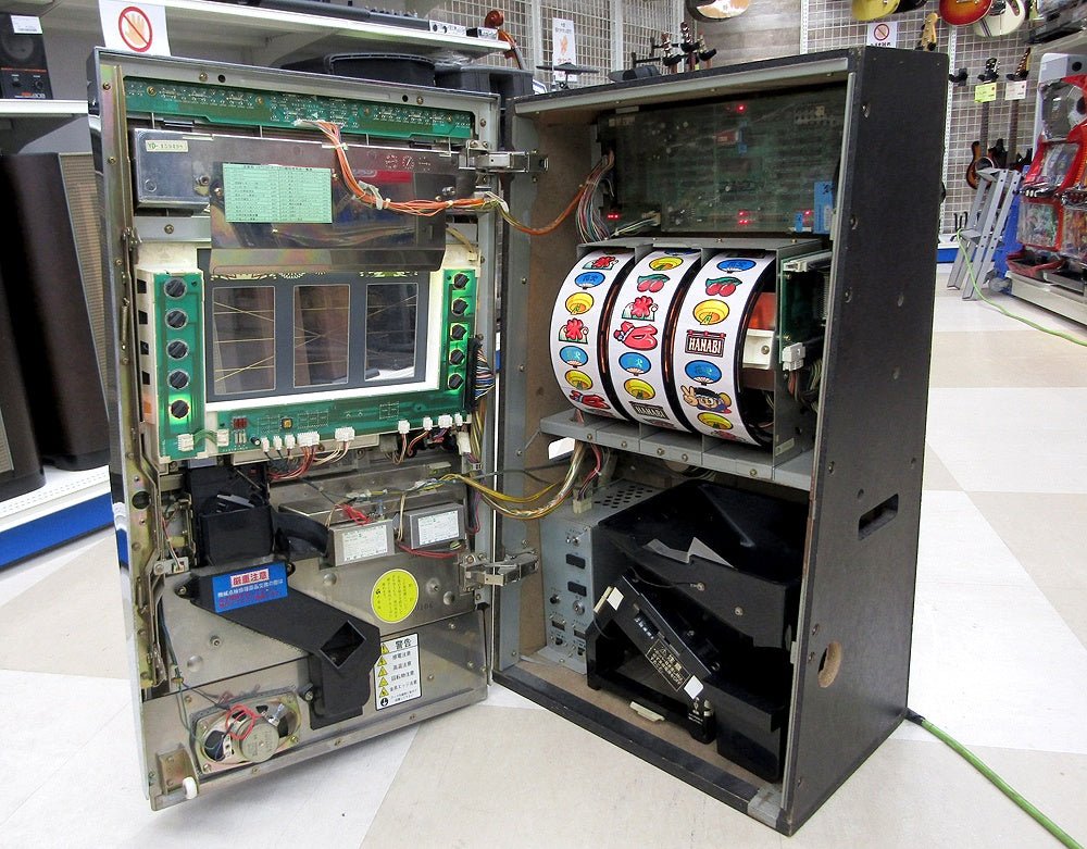 パチスロ実機 アルゼ ハナビ HANABI 4号機 家庭用パチスロ実機 コイン機 スロット 個人宅配送可能 - 安心保証・業界最安値の販売 福助