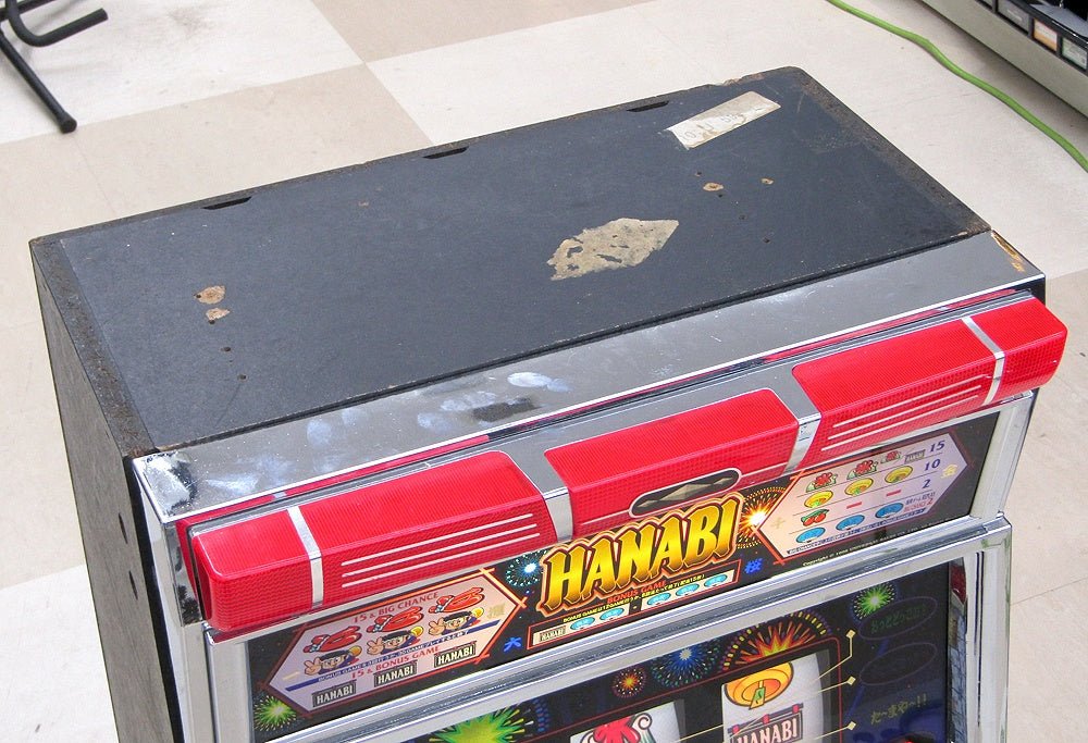 パチスロ実機 アルゼ ハナビ HANABI 4号機 家庭用パチスロ実機 コイン機 スロット 個人宅配送可能 - 安心保証・業界最安値の販売 福助