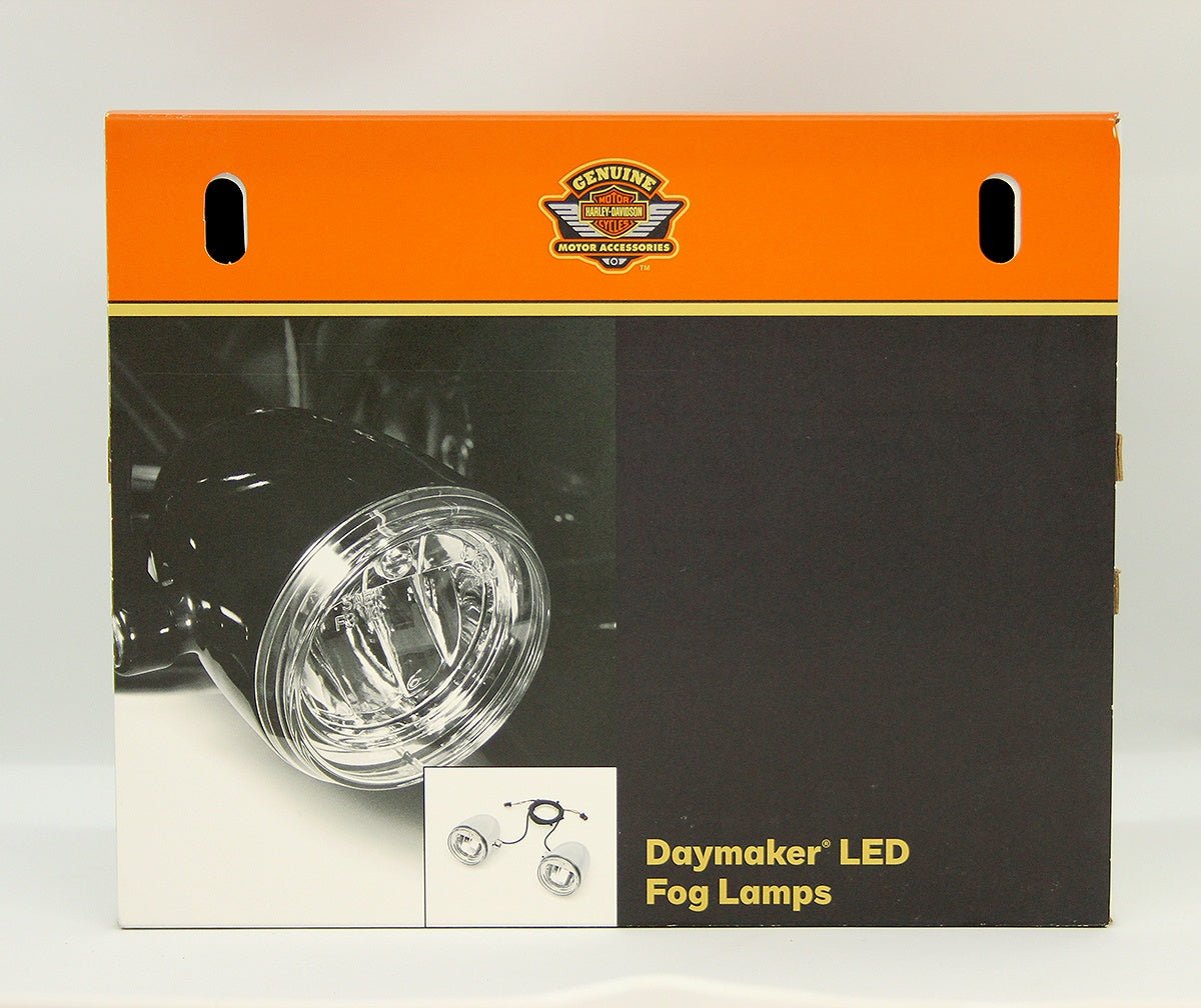 Harley Davidson(ハーレーダビッドソン) 68000387 ハーレー純正 デーメーカーリフレクターLEDフォグランプ ブラック - 安心保証・業界最安値の販売 福助