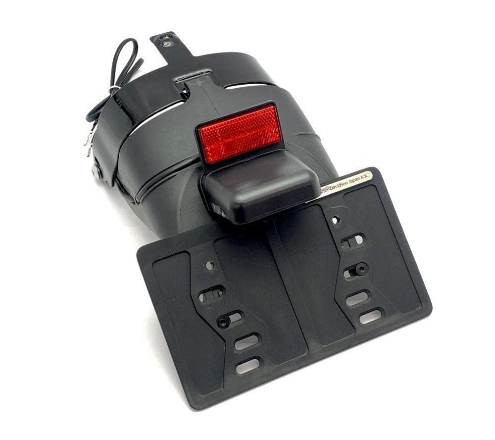 Harley Davidson ハーレーダビッドソン リアフェンダー・ナンバー灯・ナンバープレートベース スポーツスター アイアン 883 - 安心保証・業界最安値の販売 福助