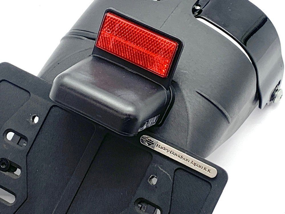 Harley Davidson ハーレーダビッドソン リアフェンダー・ナンバー灯・ナンバープレートベース スポーツスター アイアン 883 - 安心保証・業界最安値の販売 福助