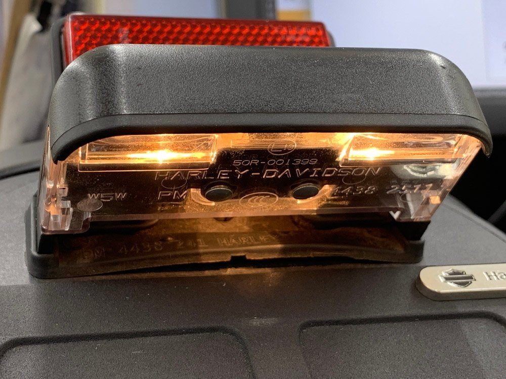 Harley Davidson ハーレーダビッドソン リアフェンダー・ナンバー灯・ナンバープレートベース スポーツスター アイアン 883 - 安心保証・業界最安値の販売 福助