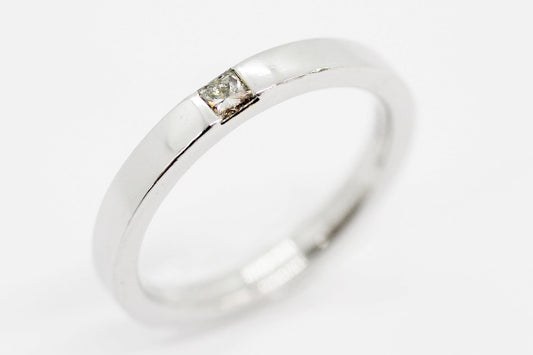 HARRY WINSTON(ハリーウィンストン) Pt950 ペアリング/マリッジリング プリンセスカット ダイヤモンド 15号/6.5号 - 電動工具・楽器・ブランド・住設家電も総合リユース｜リサイクルショップ福助