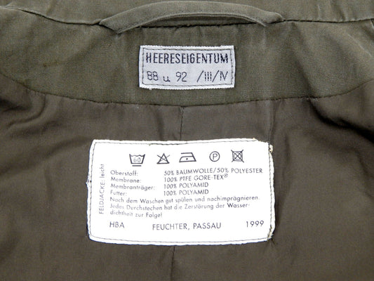 HEERESEIGENTUM ミリタリージャケット オーストラリア軍 1999年製 88 - 92 Ⅲ - Ⅳ 日本サイズL相当 オリーブ - 安心保証・業界最安値の販売 福助