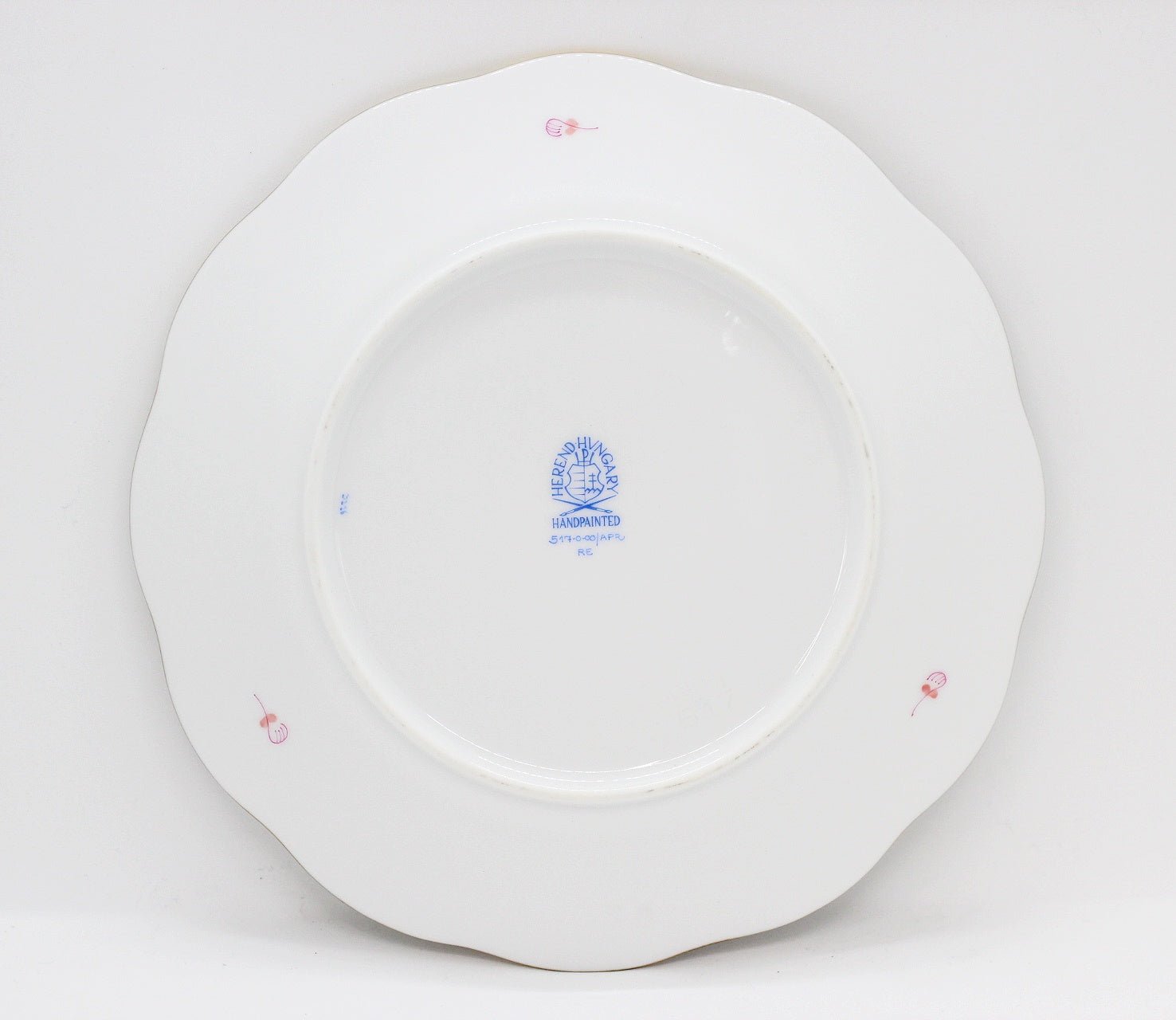 HEREND(ヘレンド) アポニー モーヴ デザートプレート 19cm 2枚セット - 安心保証・業界最安値の販売 福助