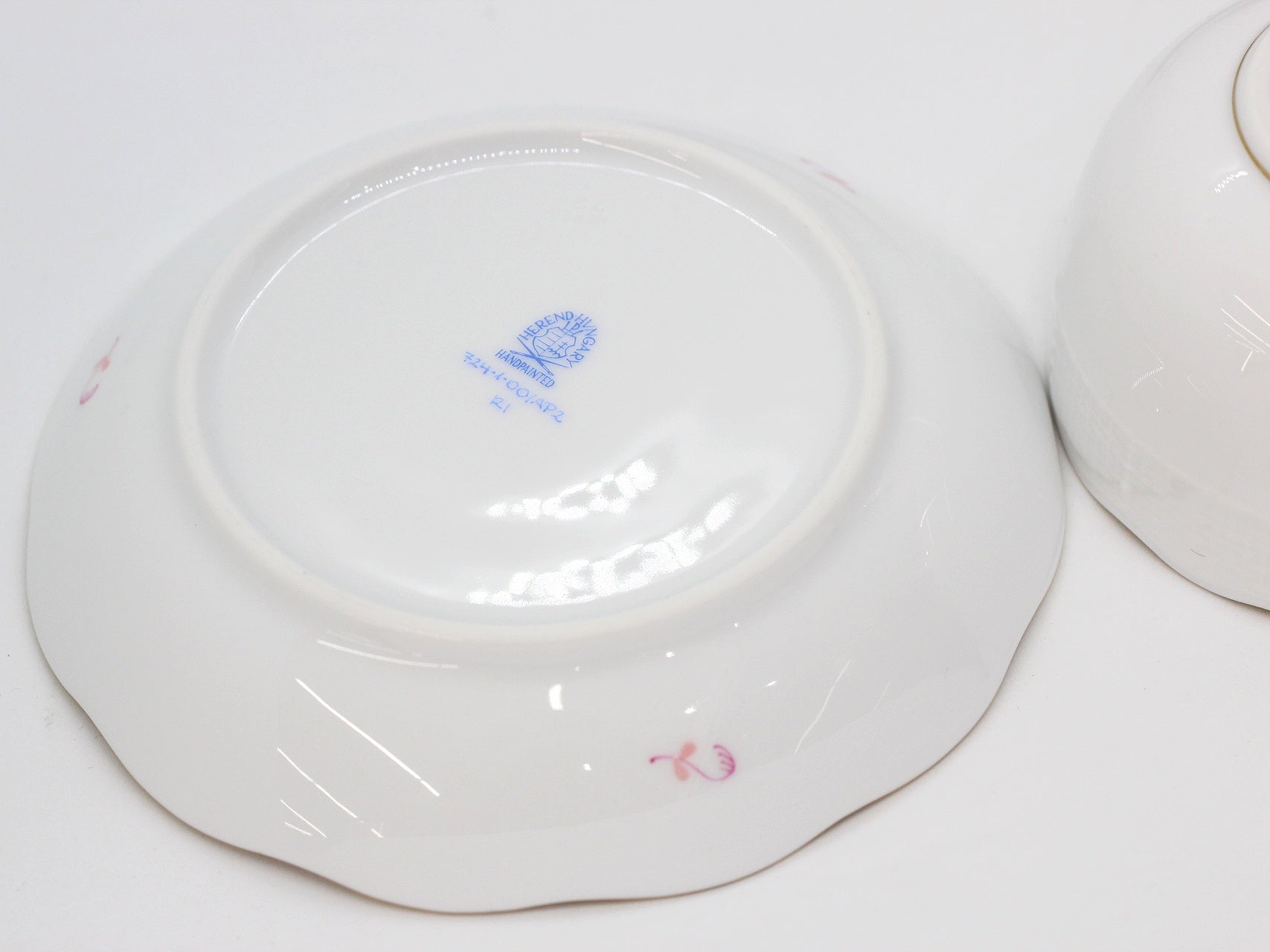 HEREND(ヘレンド) アポニー モーヴ カップ＆ソーサー 2客セット ペア 200ml - 安心保証・業界最安値の販売 福助