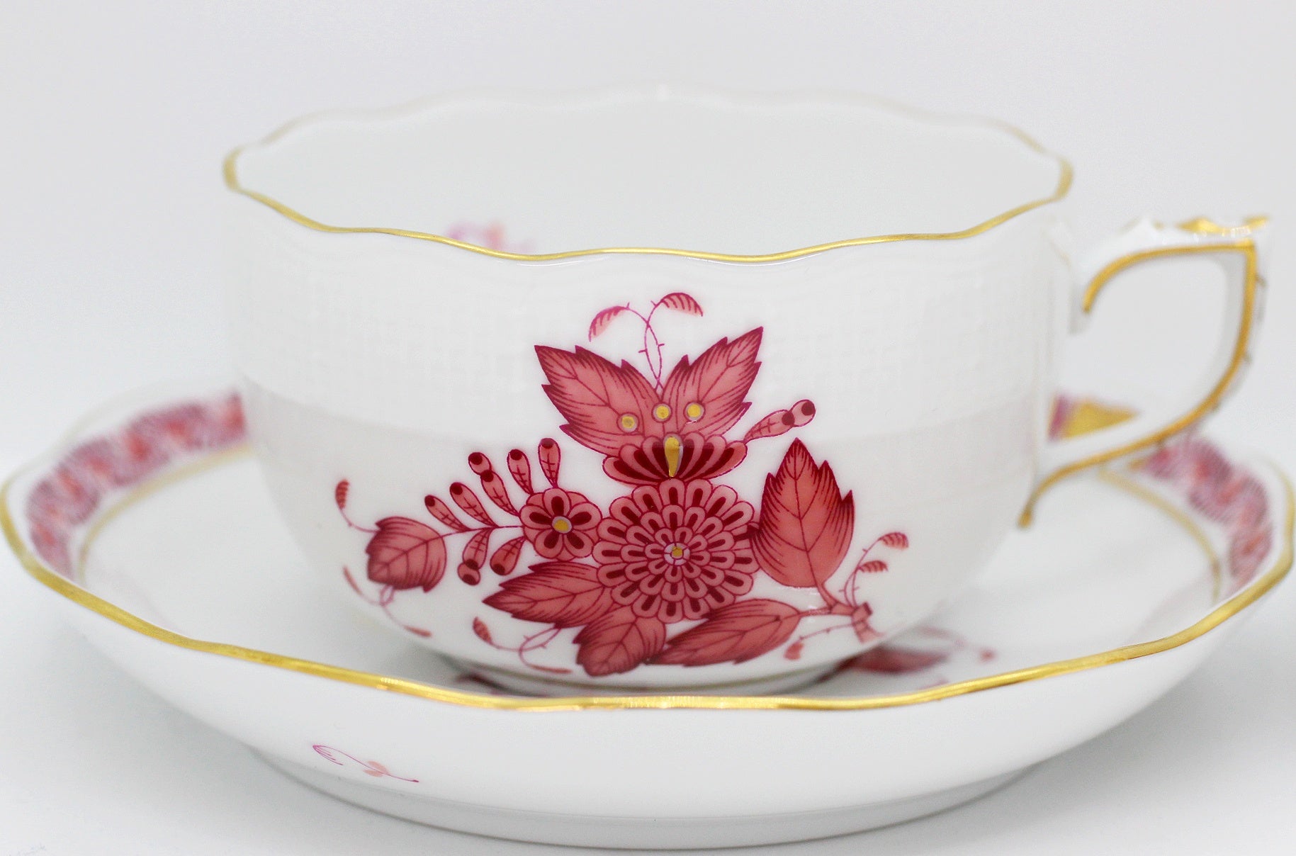 HEREND(ヘレンド) アポニー モーヴ カップ＆ソーサー 2客セット ペア 200ml - 安心保証・業界最安値の販売 福助