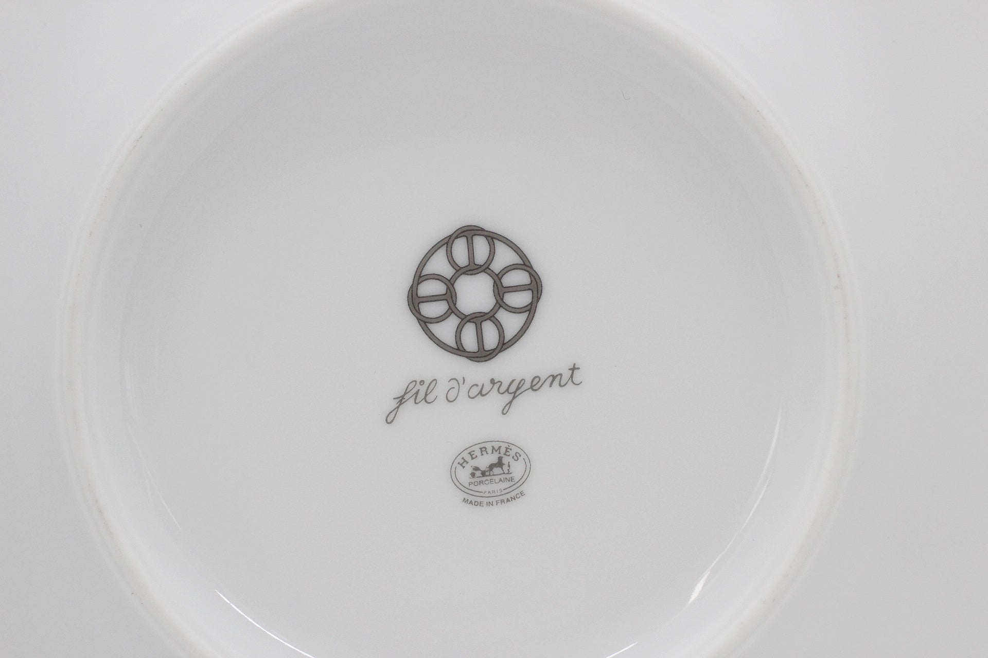 HERMES(エルメス) フィルダルジャン プレート16.5cm 皿 シルバーカラー - 安心保証・業界最安値の販売 福助