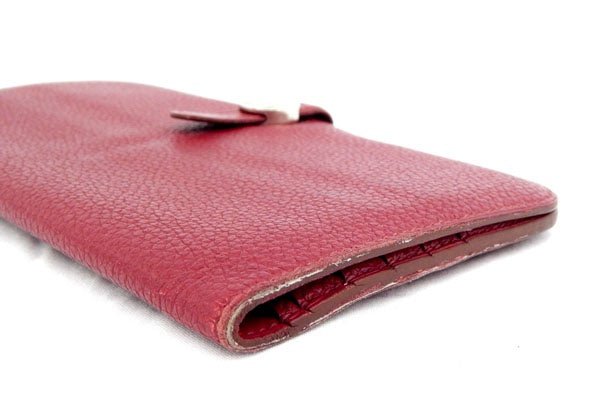 HERMES/エルメス ドゴンロング　財布　ボルドー - 安心保証・業界最安値の販売 福助