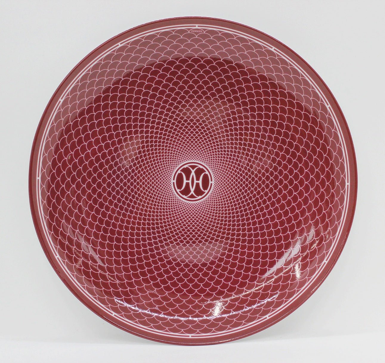 HERMES(エルメス) デザートプレート No2 〈Hデコ〉 レッド - 安心保証・業界最安値の販売 福助