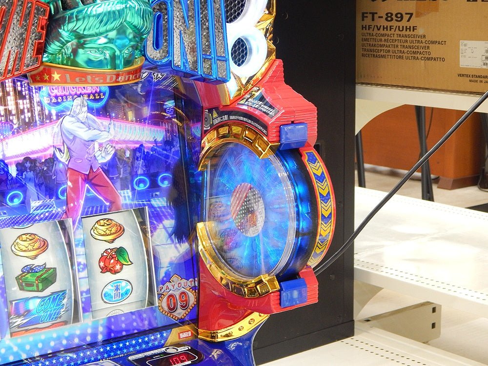 パチスロ実機 HEY!エリートサラリーマン鏡 スマスロユニット搭載 100V対応 ボリューム調整有り 大都技研 - 安心保証・業界最安値の販売 福助