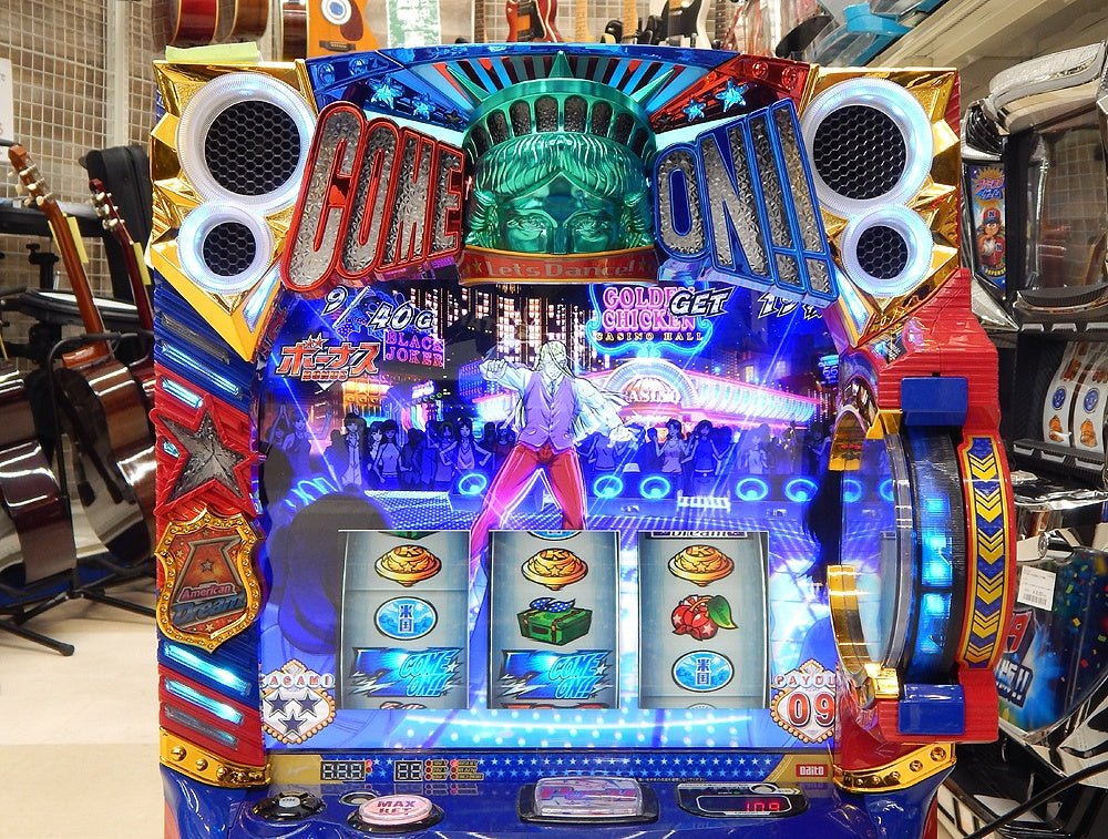 パチスロ実機 HEY!エリートサラリーマン鏡 スマスロユニット搭載 100V対応 ボリューム調整有り 大都技研 - 安心保証・業界最安値の販売 福助