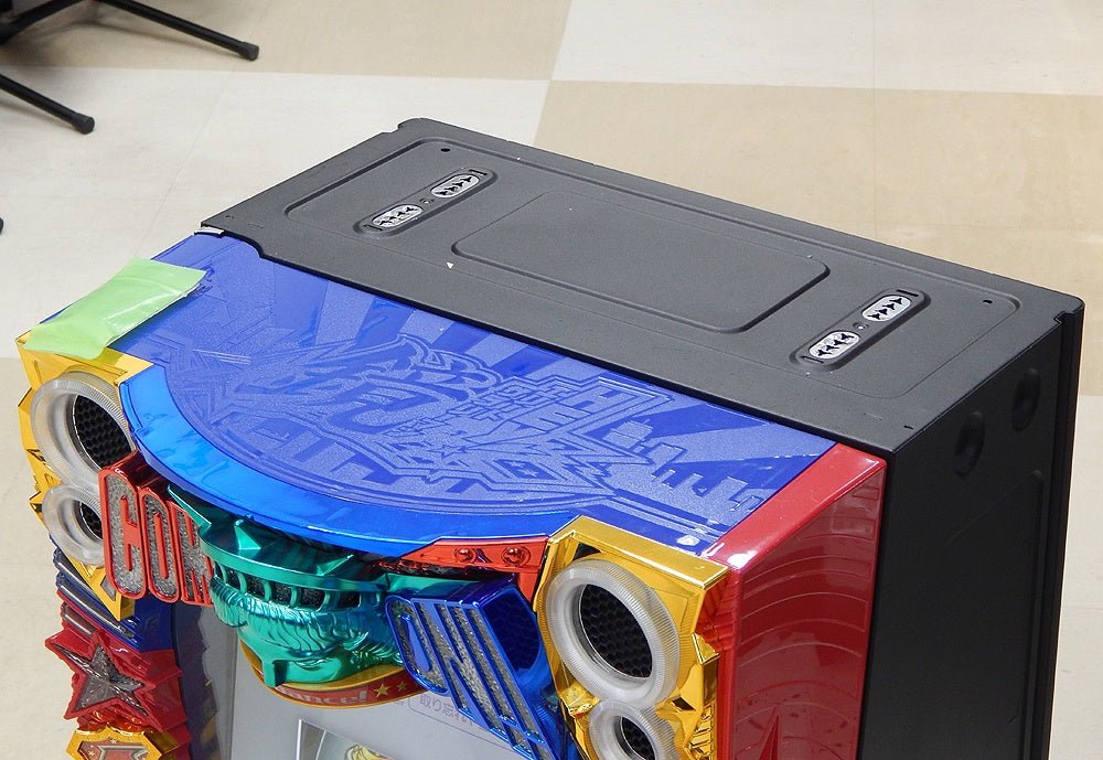 パチスロ実機 HEY!エリートサラリーマン鏡 スマスロユニット搭載 100V対応 ボリューム調整有り 大都技研 - 安心保証・業界最安値の販売 福助