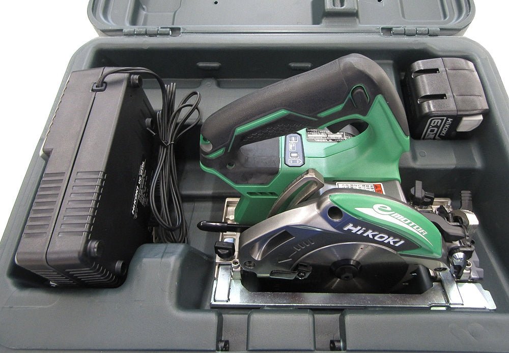 HIKOKI ハイコーキ 14.4V コードレス丸のこ 充電式 6.0Ah 刃径125mm C14DBL(LYPK) - 電動工具・楽器・ブランド・住設家電も総合リユース｜リサイクルショップ福助