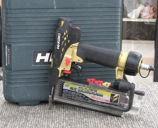 HiKOKI ハイコーキ 55mm高圧釘打機 NT55HM2 エアツール - 電動工具・楽器・ブランド・住設家電も総合リユース｜リサイクルショップ福助