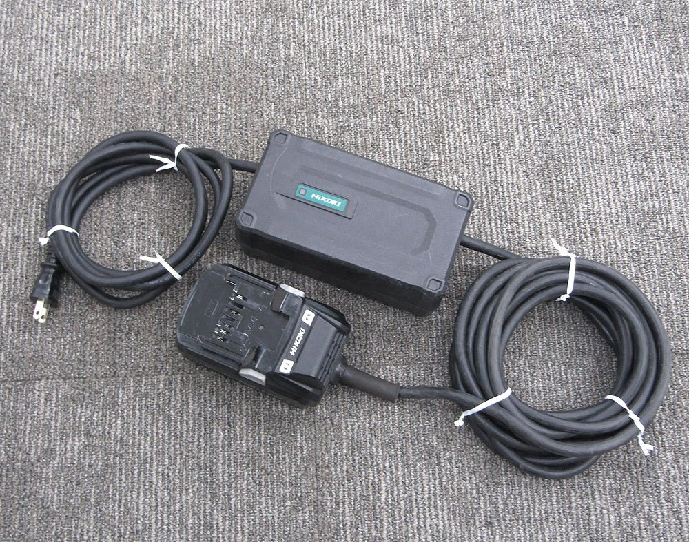 HiKOKI ハイコーキ AC/DCアダプタ ET36A 36V AC100V 50/60Hz 保護機能付 発電機使用可能 - 電動工具・楽器・ブランド・住設家電も総合リユース｜リサイクルショップ福助