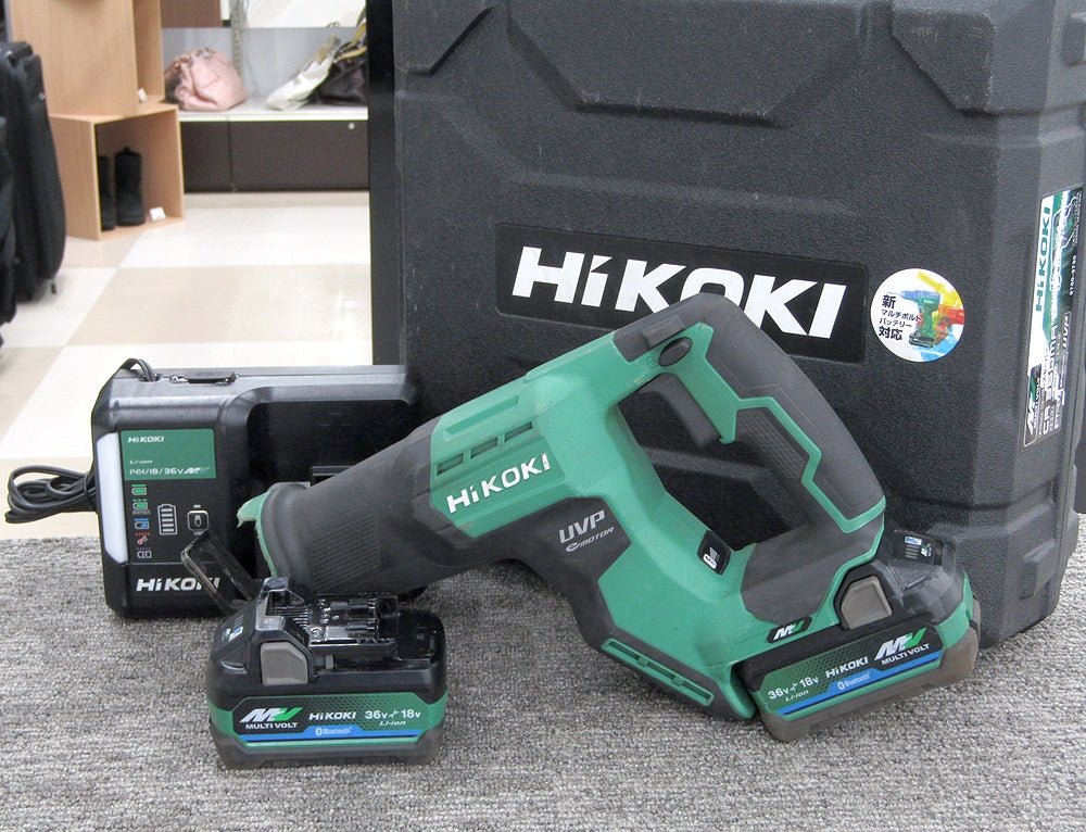 HiKOKI ハイコーキ CR36DMA(2XPZ) 36V コードレスセーバソー - 電動工具・楽器・ブランド・住設家電も総合リユース｜リサイクルショップ福助