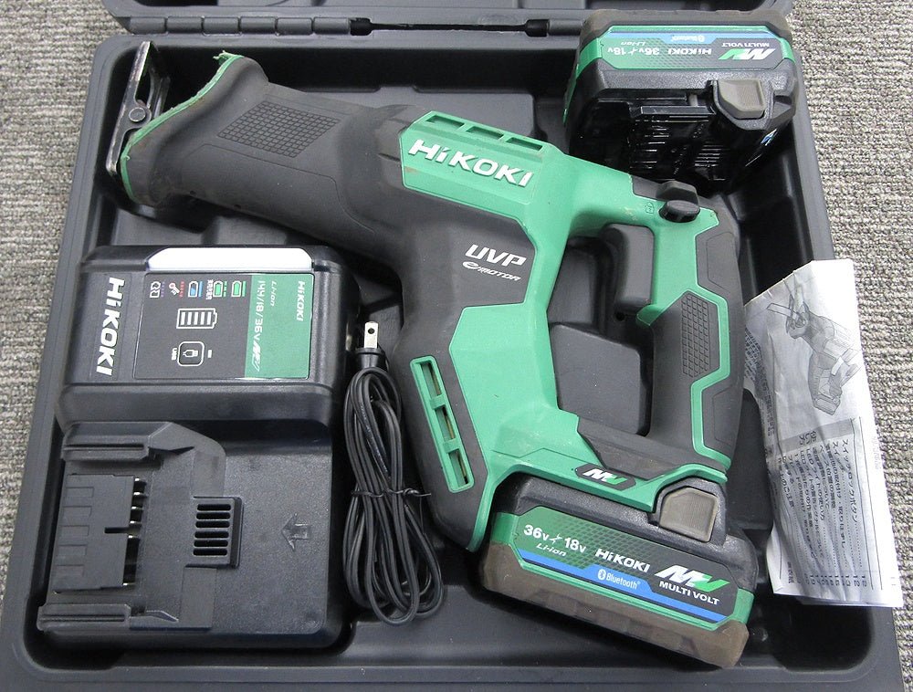 HiKOKI ハイコーキ CR36DMA(2XPZ) 36V コードレスセーバソー - 電動工具・楽器・ブランド・住設家電も総合リユース｜リサイクルショップ福助