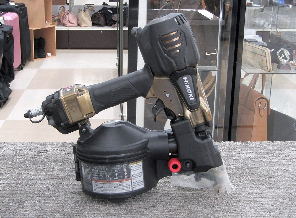HiKOKI ハイコーキ 高圧ロール釘打機 NV65HR2(S) ハイゴールド - 電動工具・楽器・ブランド・住設家電も総合リユース｜リサイクルショップ福助
