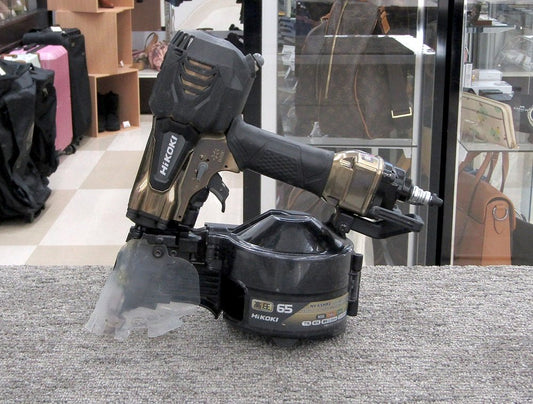 HiKOKI ハイコーキ 高圧ロール釘打機 NV65HR2(S) ハイゴールド - 電動工具・楽器・ブランド・住設家電も総合リユース｜リサイクルショップ福助