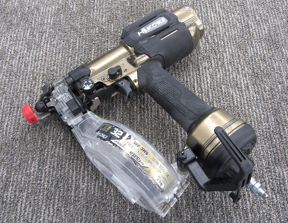HiKOKI ハイコーキ WF3HS 高圧ねじ打機 木下地専用 使用ねじ長さ25~32mm DTSNねじ対応 - 電動工具・楽器・ブランド・住設家電も総合リユース｜リサイクルショップ福助