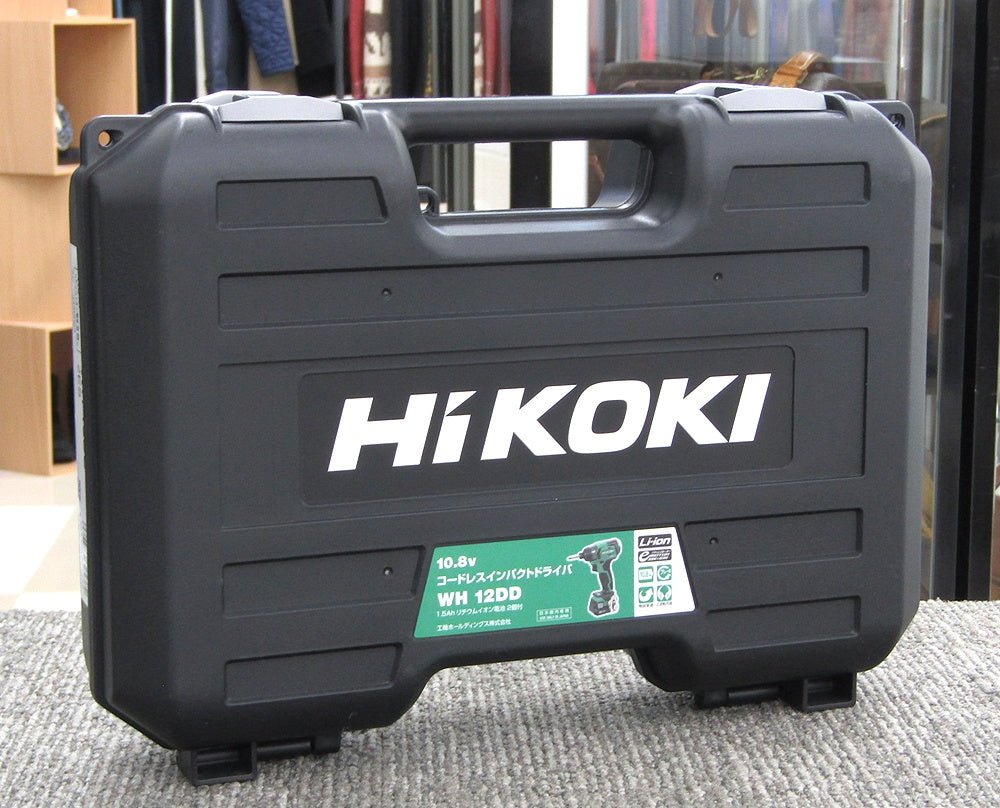 HiKOKI ハイコーキ WH12DD(2ES) コードレスインパクトドライバ バッテリー10.8V 1.5Ah・急速充電器・ケース付き - 電動工具・楽器・ブランド・住設家電も総合リユース｜リサイクルショップ福助