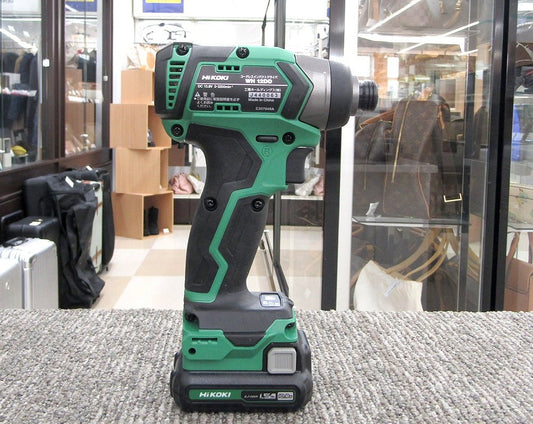HiKOKI ハイコーキ WH12DD(2ES) コードレスインパクトドライバ バッテリー10.8V 1.5Ah・急速充電器・ケース付き - 電動工具・楽器・ブランド・住設家電も総合リユース｜リサイクルショップ福助