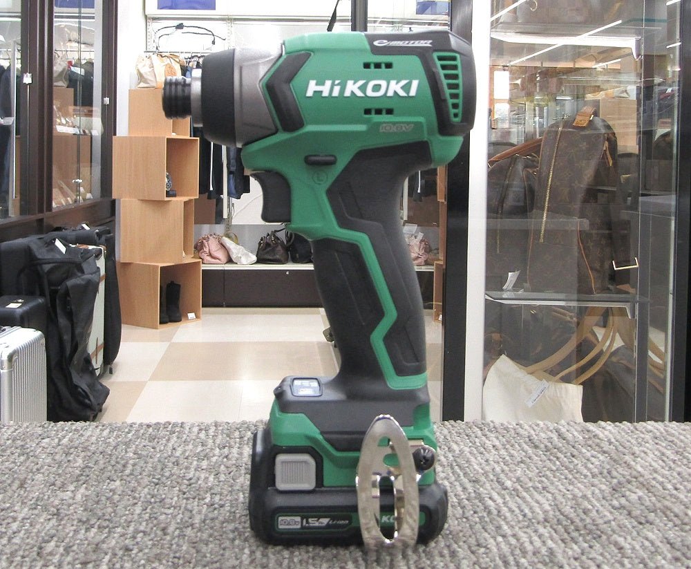 HiKOKI ハイコーキ WH12DD(2ES) コードレスインパクトドライバ バッテリー10.8V 1.5Ah・急速充電器・ケース付き - 電動工具・楽器・ブランド・住設家電も総合リユース｜リサイクルショップ福助