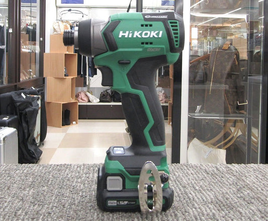 HiKOKI ハイコーキ WH12DD(2ES) コードレスインパクトドライバ バッテリー10.8V 1.5Ah・急速充電器・ケース付き - 電動工具・楽器・ブランド・住設家電も総合リユース｜リサイクルショップ福助