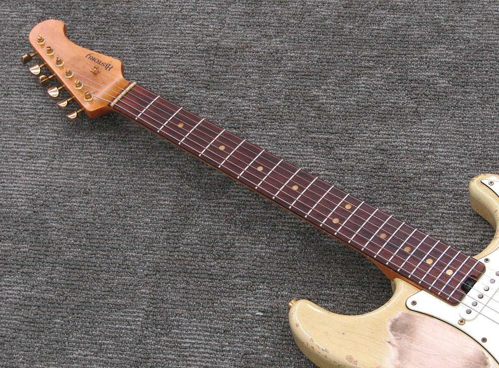 HISTORY ヒストリー HST/SSH/ash-Tsubasa 60's BLD Heavy Aged ストラトタイプ ギター TSUBASA Guitarworkshopとのコラボモデル - 電動工具・楽器・ブランド・住設家電も総合リユース｜リサイクルショップ福助