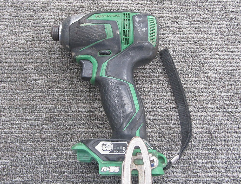 HITACHI 日立工機 14.4V インパクトドライバー WH14DDL(NN)(L) 本体のみ - 電動工具・楽器・ブランド・住設家電も総合リユース｜リサイクルショップ福助