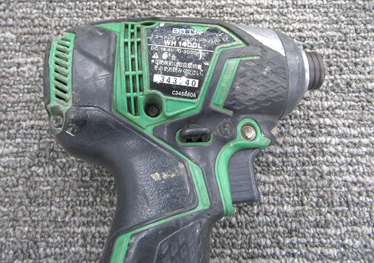 HITACHI 日立工機 14.4V インパクトドライバー WH14DDL(NN)(L) 本体のみ - 電動工具・楽器・ブランド・住設家電も総合リユース｜リサイクルショップ福助