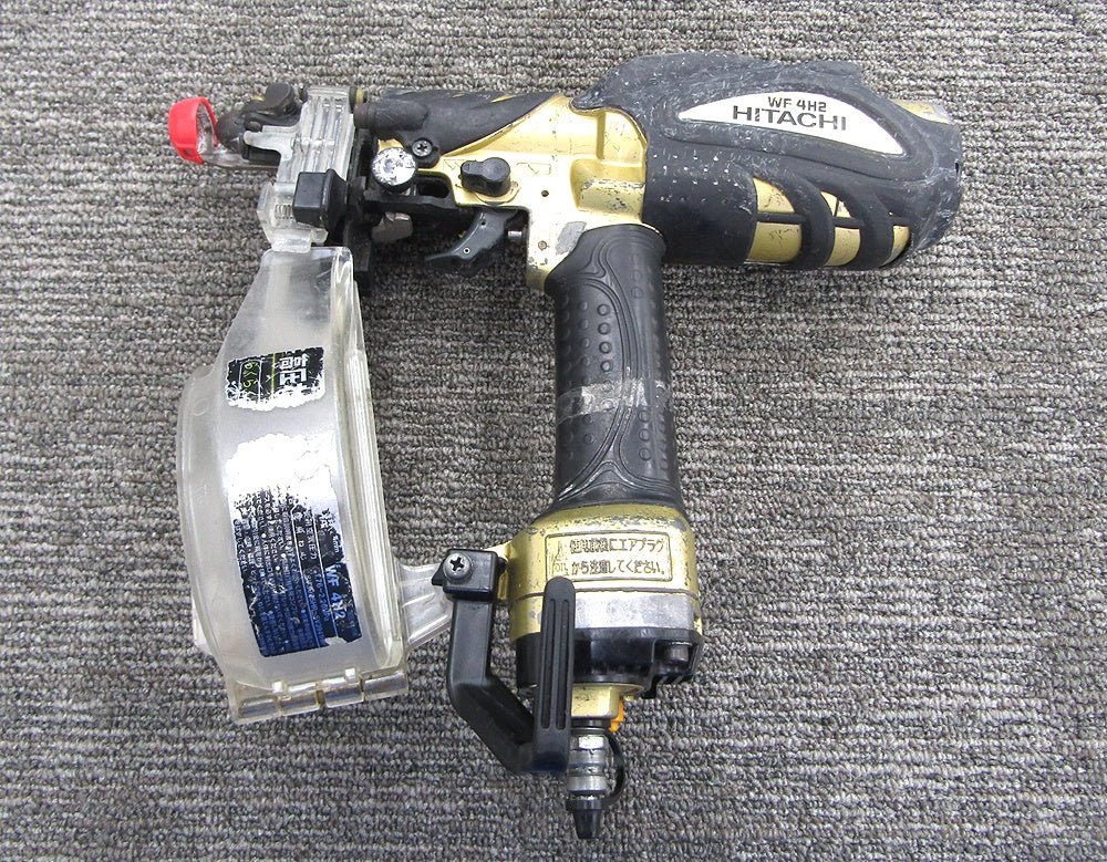 HITACHI 日立工機 41mm高圧ねじ打機 WF4H2 エア工具 - 電動工具・楽器・ブランド・住設家電も総合リユース｜リサイクルショップ福助