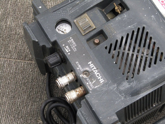 HITACHI 日立工機 4/5馬力 エアーコンプレッサー ベビコン PA600S 50Hz専用 主に釘打ち機用 - 電動工具・楽器・ブランド・住設家電も総合リユース｜リサイクルショップ福助