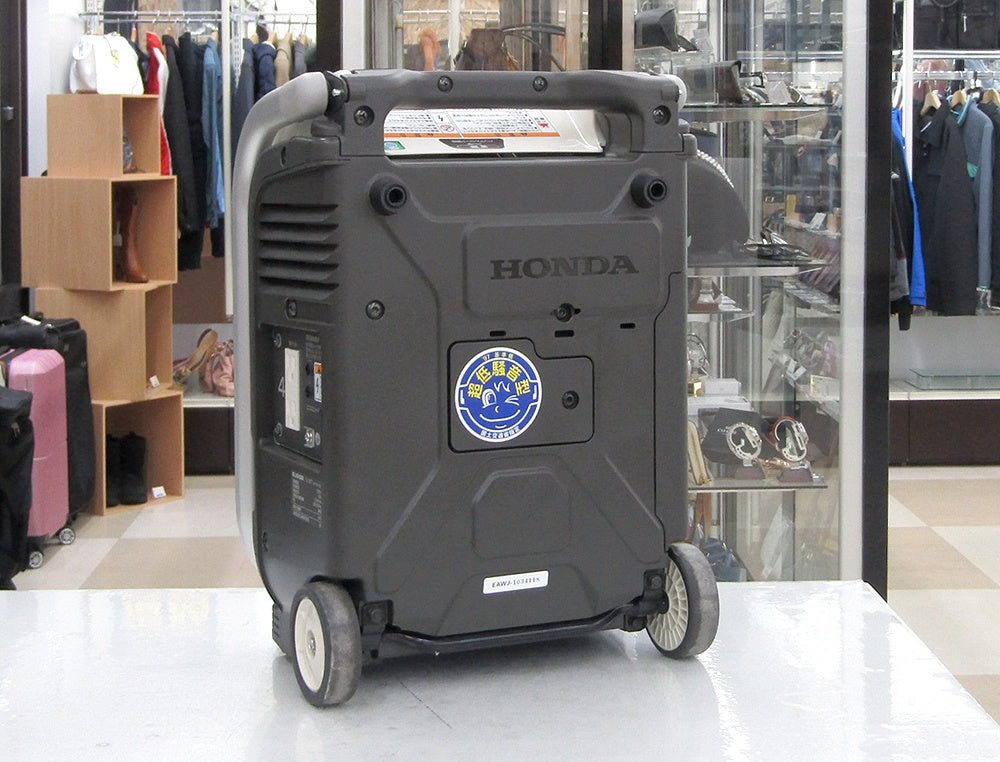 Honda ホンダ EU9iGB エネポ 正弦波インバーター搭載発電機 900VA カセットボンベ2本使用 - 電動工具・楽器・ブランド・住設家電も総合リユース｜リサイクルショップ福助