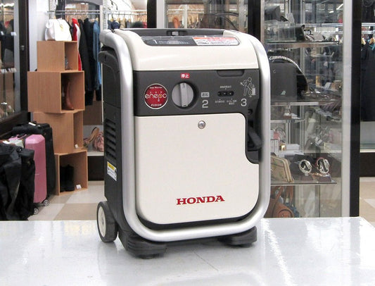 Honda ホンダ EU9iGB エネポ 正弦波インバーター搭載発電機 900VA カセットボンベ2本使用 - 電動工具・楽器・ブランド・住設家電も総合リユース｜リサイクルショップ福助