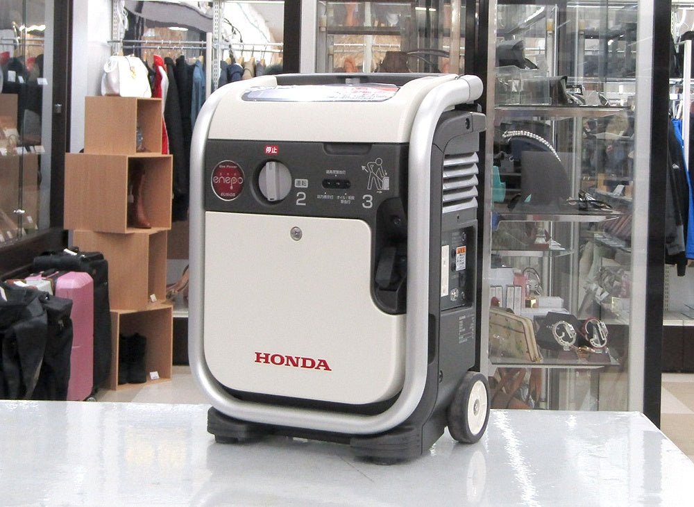 Honda ホンダ EU9iGB エネポ 正弦波インバーター搭載発電機 900VA カセットボンベ2本使用 - 電動工具・楽器・ブランド・住設家電も総合リユース｜リサイクルショップ福助